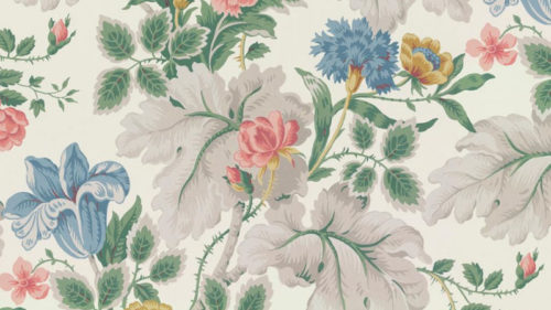 Carnation Garden Mural 7236